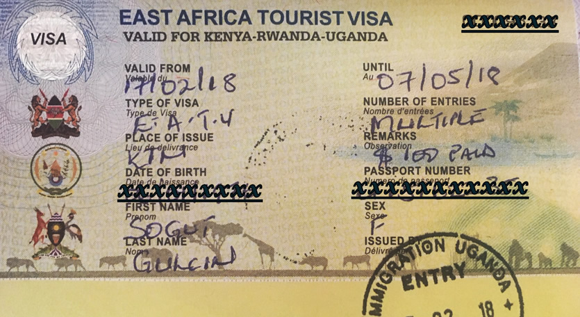 Single-Entry Visa for East Africa