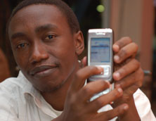 Mobile phone assembly