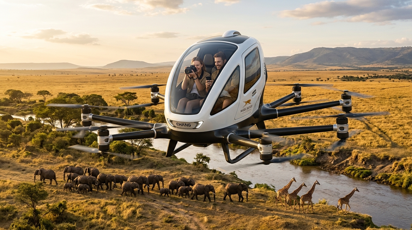 Drone tourism to change Africa's tourism industry by 2035