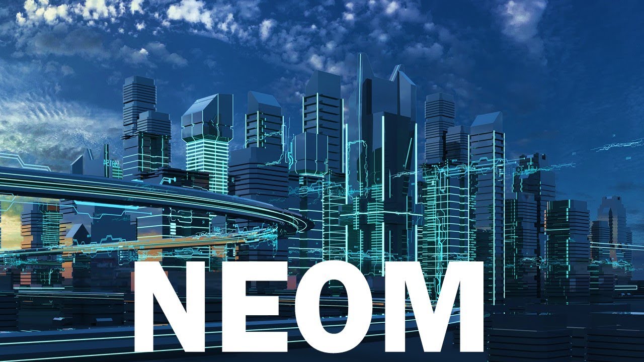Neom city bridge to Africa